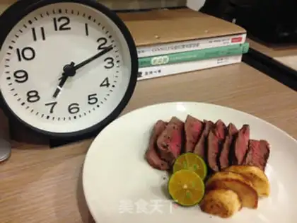 Make Romantic Western steak step 7