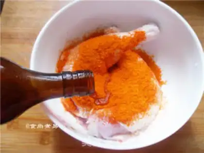 Make Honey roasted chicken legs step 2