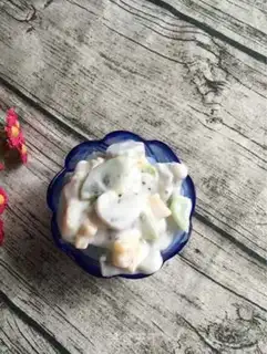 Make Fruit yogurt salad step 7