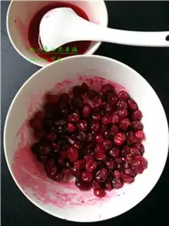 Make Microwave cranberry fruit step 5