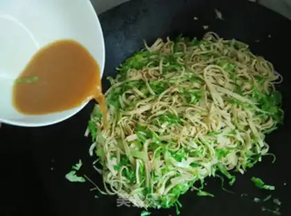 Make Round cabbage tofu step 7