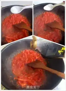 Make Tomato fried eggs step 13