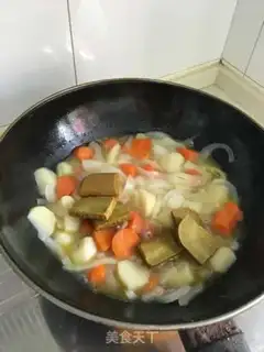 Make Curry fat cow step 5