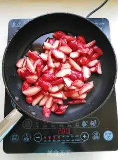 Make Strawberry granule jam step 3