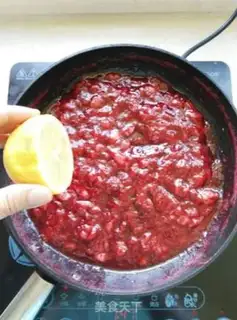 Make Strawberry granule jam step 6