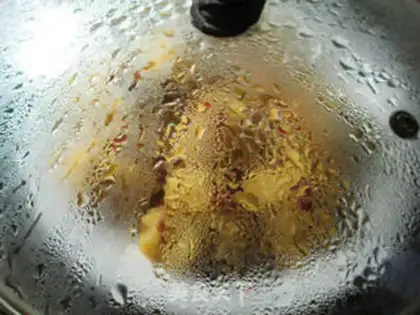 Make Pumpkin corn step 7