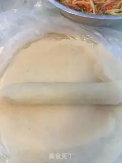 Make Spring rolls step 5