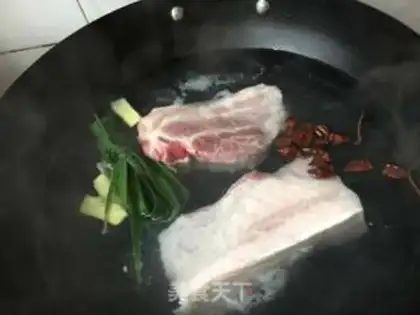 Make The red bean pole step 1