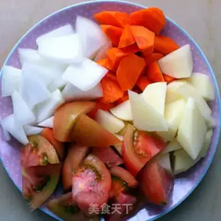 Make Potato beef step 1