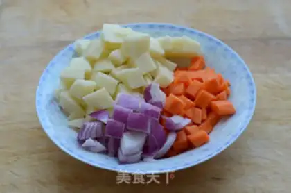 Make Curry chicken rice step 0