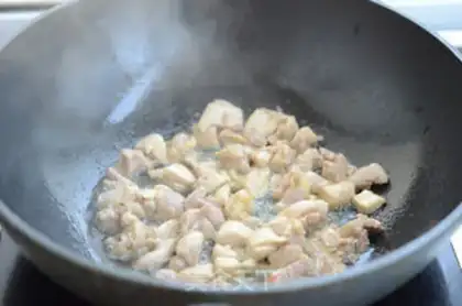 Make Curry chicken rice step 3