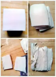 Make Shrimp tofu step 1