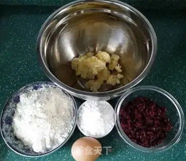 Make Cranberry cookies step 0