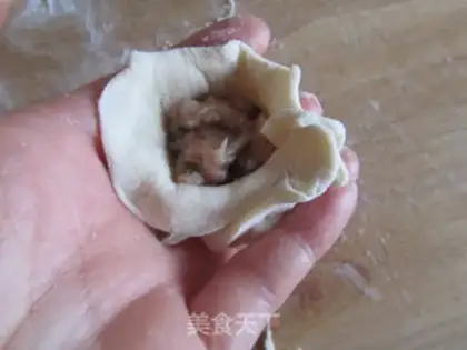 Make Three raw buns step 7