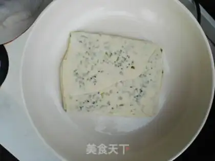 Make Onion sesame pancakes step 17