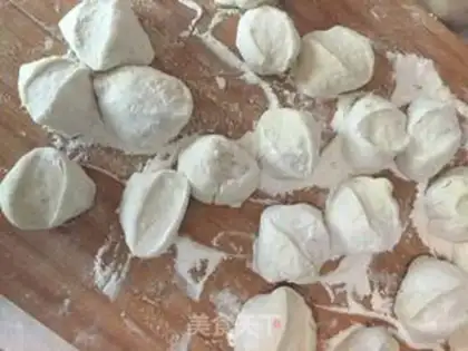 Make The red bean bun step 15