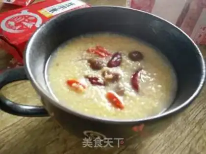 Make The rice porridge step 0
