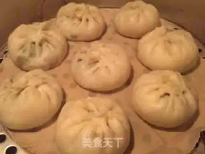 Make The red bean bun step 22