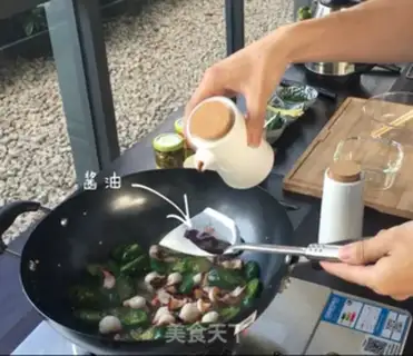 Make Carpenter fried octopus step 7