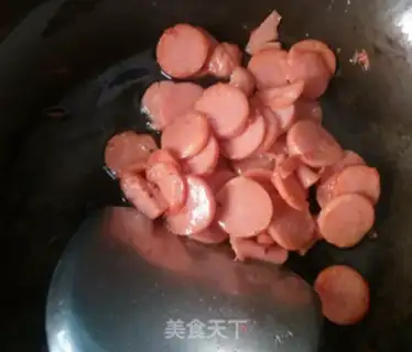 Make Ham intestinal rice powder step 1