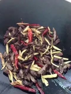 Make Spicy beef step 2