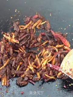Make Spicy beef step 3