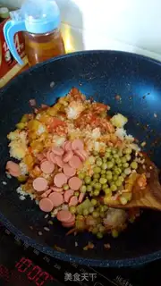 Make Tomato sausage step 7