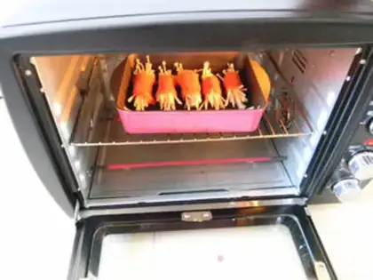Make Golden pins and mushroom chicken rolls step 7