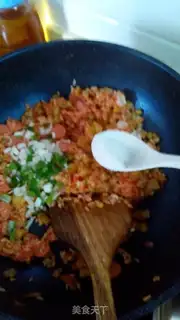Make Tomato sausage step 9