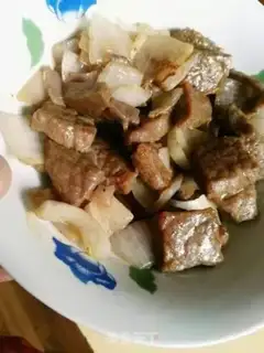 Make Steak fried onions step 0