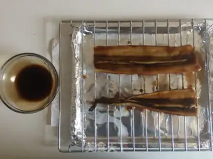 Make Japanese roasted eels step 6