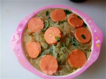 Make Ham intestinal rice powder step 7