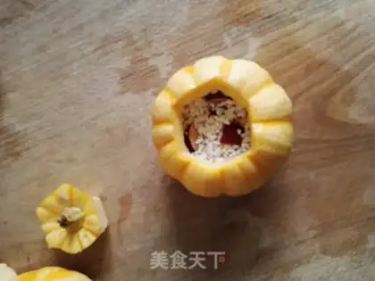 Make ♪ ♪ Pumpy red dates ♪ step 4