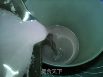 Make Peaches, bean milk step 16