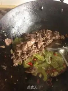 Make Scrambled beef step 4
