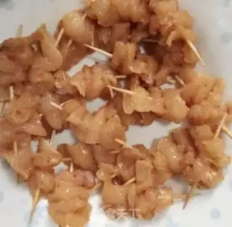 Make Homemade toothpick meat step 0