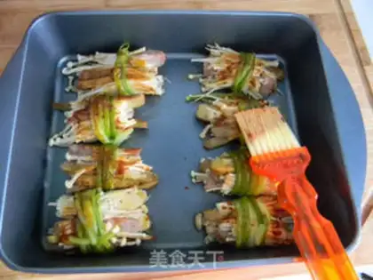 Make Soy-dry ginsomoni rolls step 7