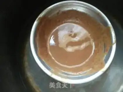 Make Chocolate rose cake step 7