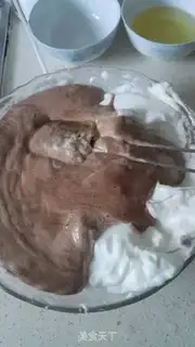 Make Chocolate fruit cake step 7