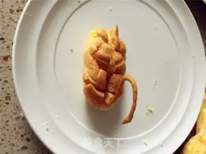 Make Swan puff step 20