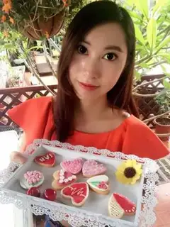 Make Love cookies step 14