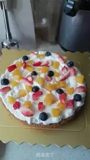 Make Chocolate fruit cake step 14