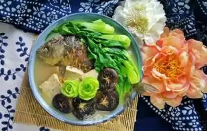 Make Tofu soup step 15