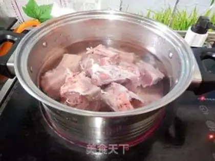 Make radish steak soup step 1