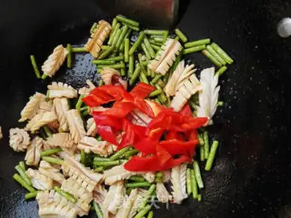 Make Garlic fire step 7
