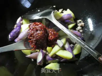 Make Potato with meat and eggplant step 8