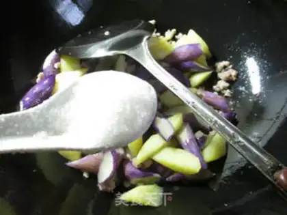 Make Potato with meat and eggplant step 9