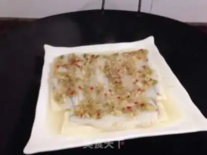 Make Tofu fish steam tofu step 7