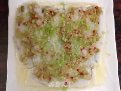 Make Tofu fish steam tofu step 9
