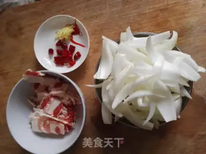 Make Five flowers and onions step 1